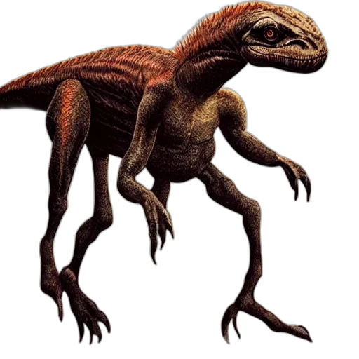 creature, dragon, animal, staff transparent PNG cut-out