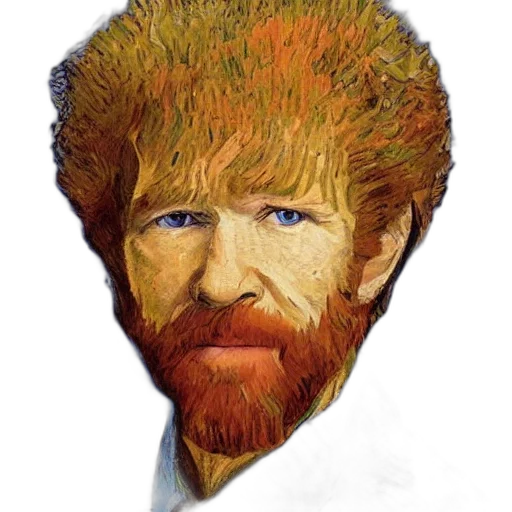 face, hair, animal, staff transparent PNG cut-out