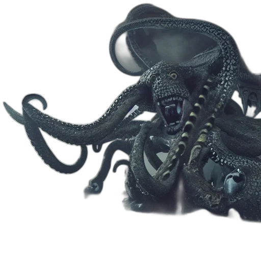 creature, animal, 3d render, concept art transparent PNG cut-out