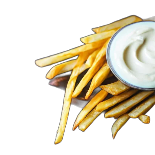 food, crown, photorealistic, 3d render transparent PNG cut-out