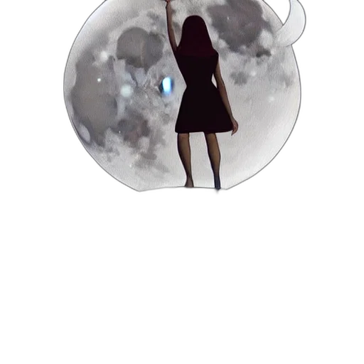 dress, umbrella, mask, staff transparent PNG cut-out