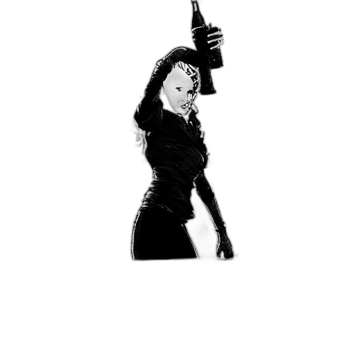weapon, staff, dress, comic book art transparent PNG cut-out