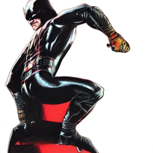 comic book art, concept art, daredevil, concept transparent PNG cut-out