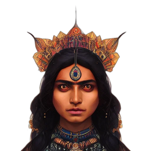 crown, face, mask, jewelry transparent PNG cut-out