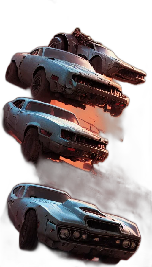 car, concept art, photorealistic, 3d render transparent PNG cut-out