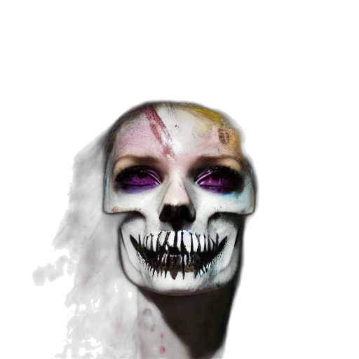 mask, face, creature, robot transparent PNG cut-out