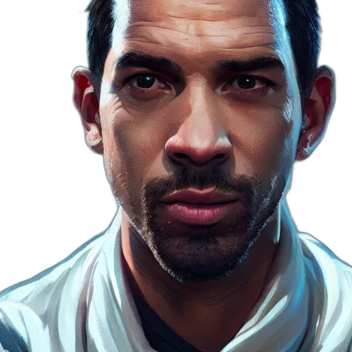face, staff, photorealistic, concept art transparent PNG cut-out