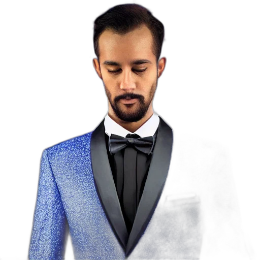 jacket, staff, photorealistic, cartoon transparent PNG cut-out