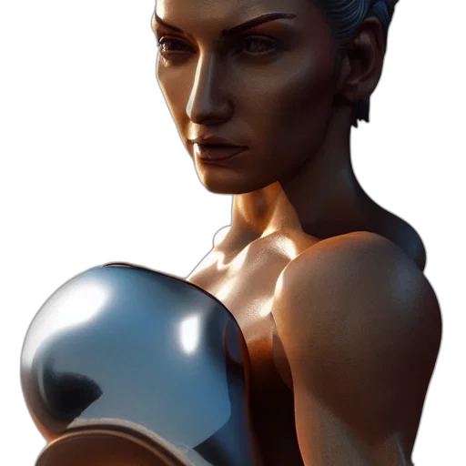 robot, face, mask, jewelry transparent PNG cut-out