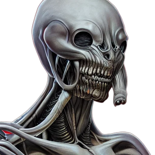 robot, face, mask, creature transparent PNG cut-out
