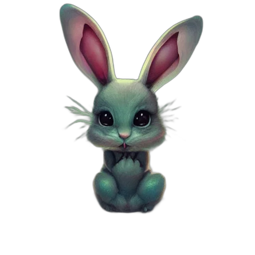 animal, creature, staff, 3d render transparent PNG cut-out