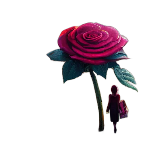 flower, umbrella, dress, jewelry transparent PNG cut-out