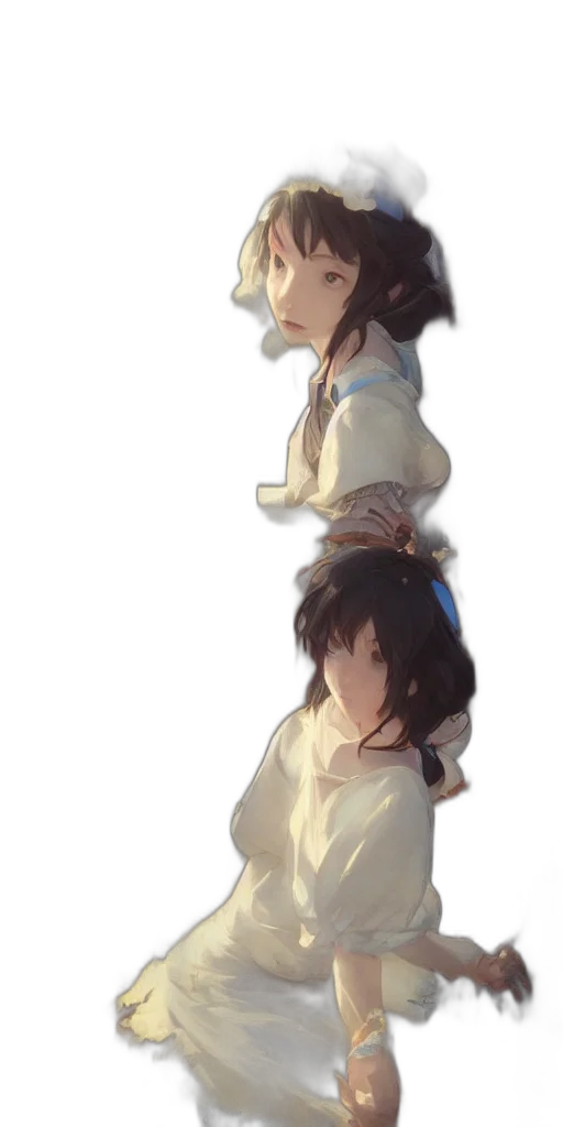 face, crown, jacket, hair transparent PNG cut-out