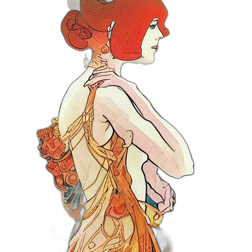 dress, jewelry, crown, watercolor transparent PNG cut-out