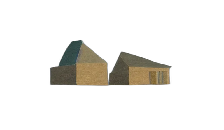 building, furniture, 3d render, concept art transparent PNG cut-out