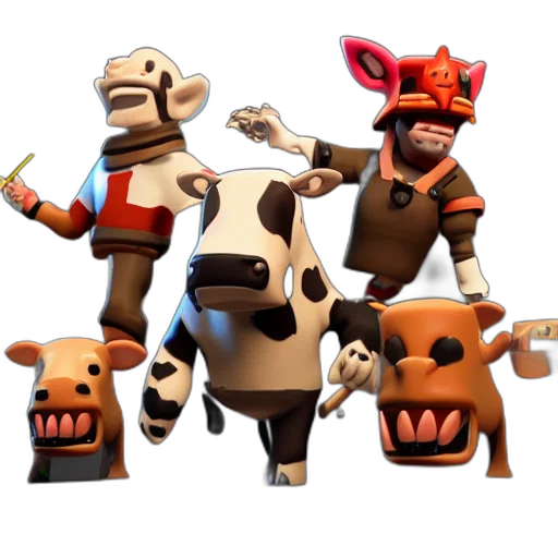 animal, mask, staff, robot transparent PNG cut-out