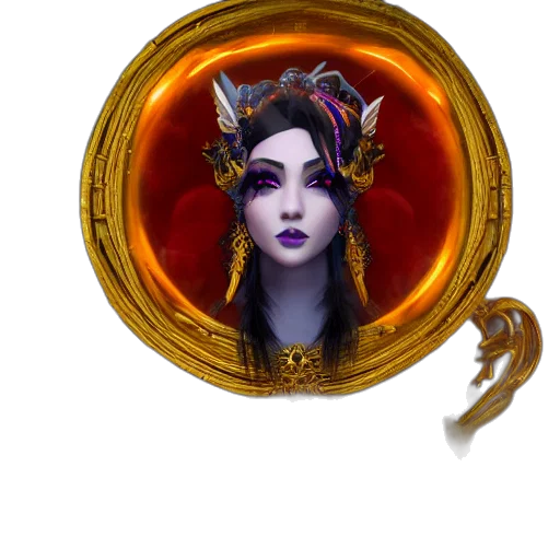 crown, jewelry, staff, mask transparent PNG cut-out