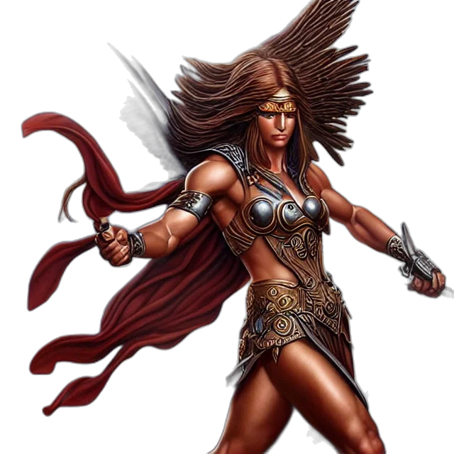 fantasy art, concept art, comic book art, pixel art transparent PNG cut-out