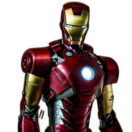 robot, comic book art, concept art, 3d render transparent PNG cut-out
