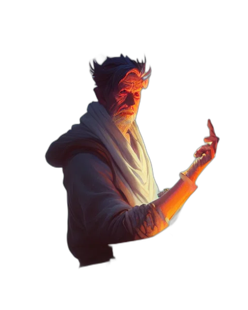 staff, mask, face, jacket transparent PNG cut-out