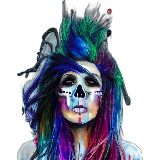 mask, face, hair, hat transparent PNG cut-out
