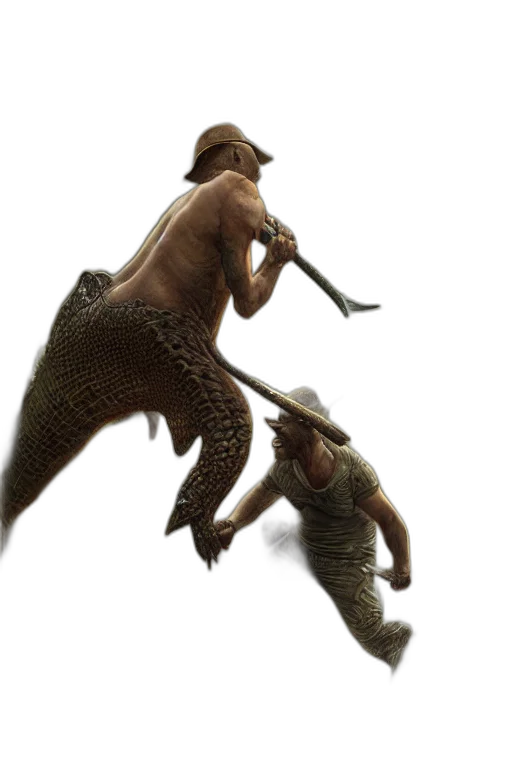 creature, dragon, animal, staff transparent PNG cut-out