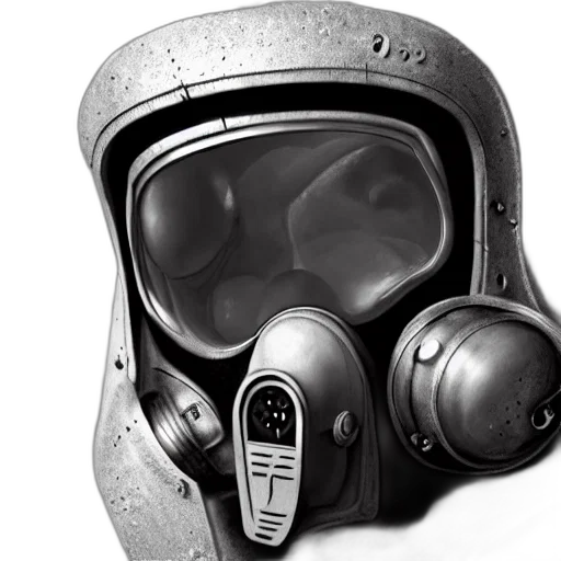 mask, robot, face, concept art transparent PNG cut-out