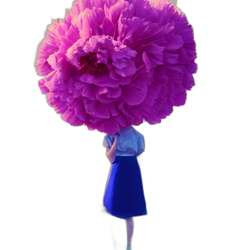 flower, dress, umbrella, crown transparent PNG cut-out