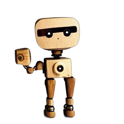 robot, staff, weapon, 3d render transparent PNG cut-out