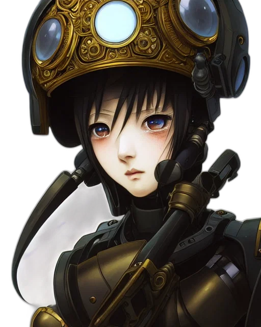 robot, hat, staff, face transparent PNG cut-out