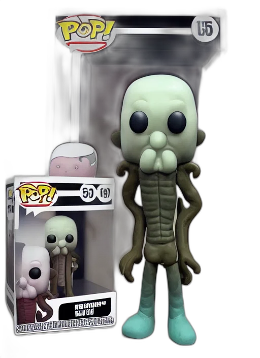 creature, concept art, 3d render, funko transparent PNG cut-out