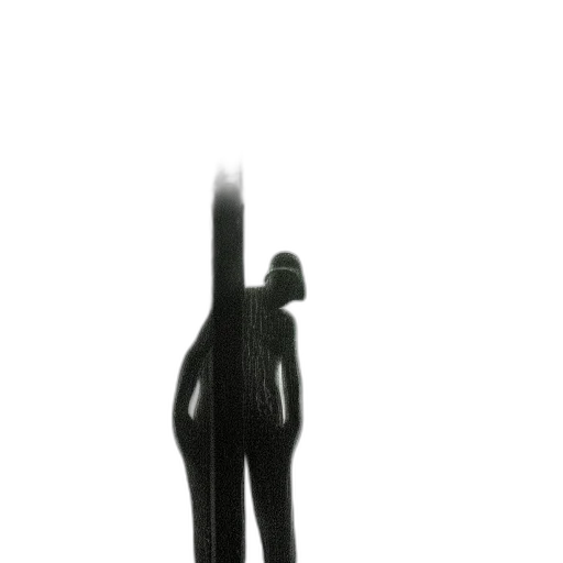 staff, robot, sword, dress transparent PNG cut-out