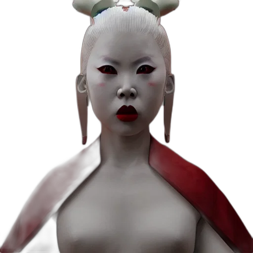 mask, creature, face, staff transparent PNG cut-out