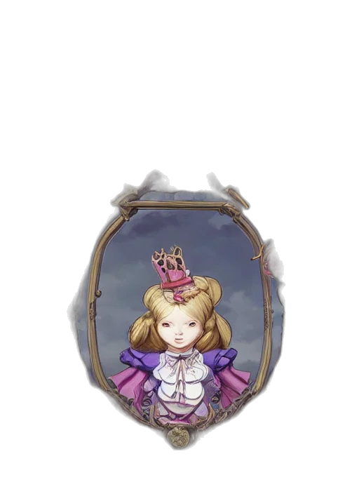 crown, staff, jewelry, face transparent PNG cut-out