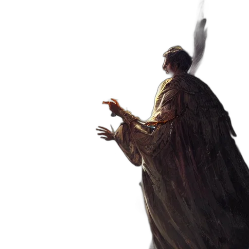 staff, crown, sword, creature transparent PNG cut-out
