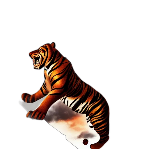 animal, creature, concept art, pixel art transparent PNG cut-out
