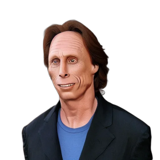 face, jacket, creature, hair transparent PNG cut-out