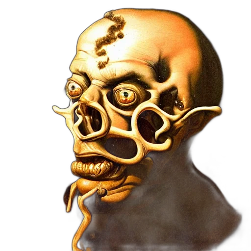 mask, face, creature, robot transparent PNG cut-out