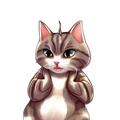 staff, animal, watercolor, pixel art transparent PNG cut-out