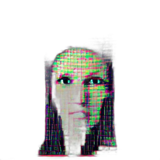 face, robot, mask, hair transparent PNG cut-out