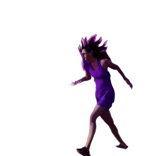 dress, hair, creature, animal transparent PNG cut-out
