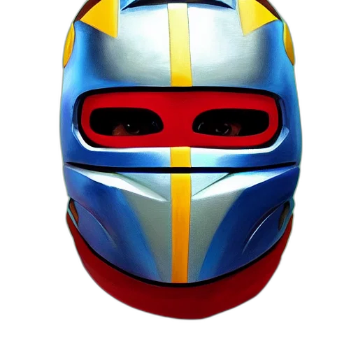 mask, robot, face, 3d render transparent PNG cut-out