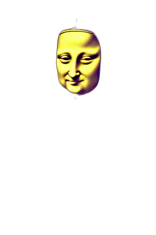 face, mask, crown, robot transparent PNG cut-out