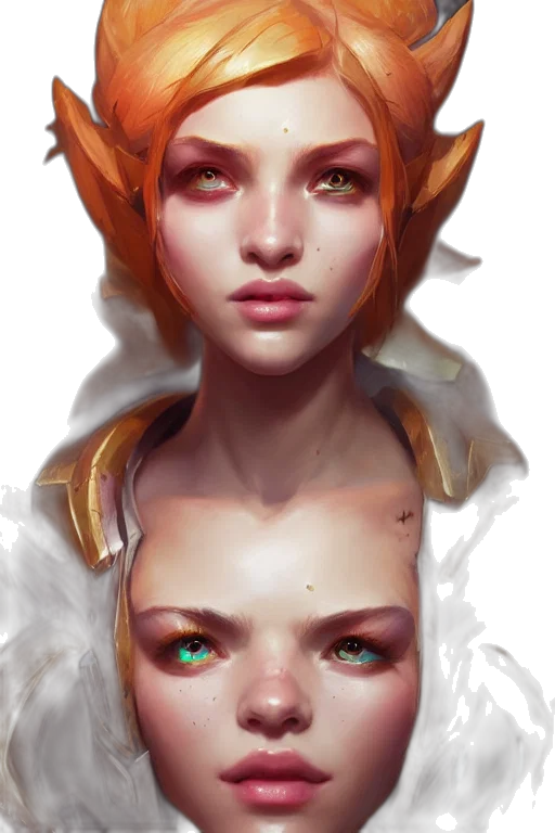 face, crown, mask, fantasy art transparent PNG cut-out