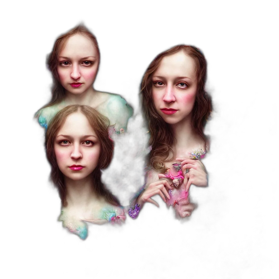 face, jewelry, mask, concept art transparent PNG cut-out