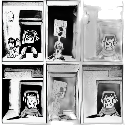 comic book art, concept art, pencil sketch, cartoon transparent PNG cut-out