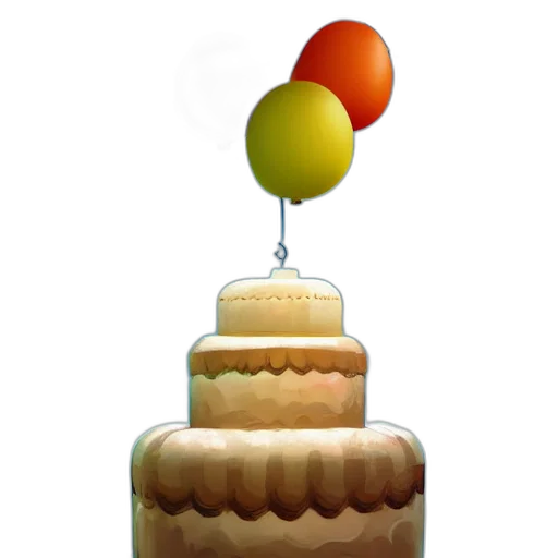crown, food, 3d render, photorealistic transparent PNG cut-out