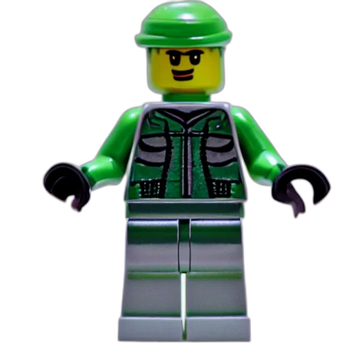 staff, robot, hat, jacket transparent PNG cut-out
