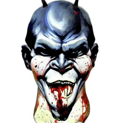 mask, face, comic book art, concept art transparent PNG cut-out