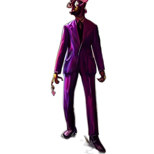 mask, jacket, staff, creature transparent PNG cut-out
